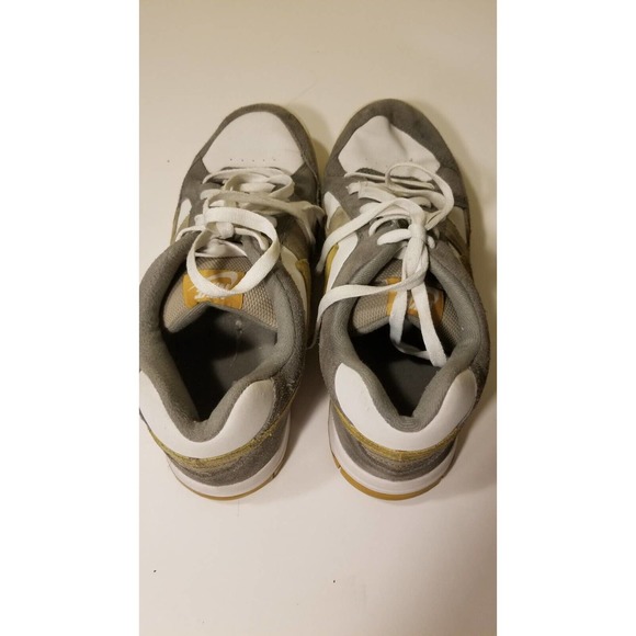 Size 10.5 Men - Nike Air Skeet Skateboard w/Yellow Swoosh and Grey 311606-071 - Picture 4 of 12